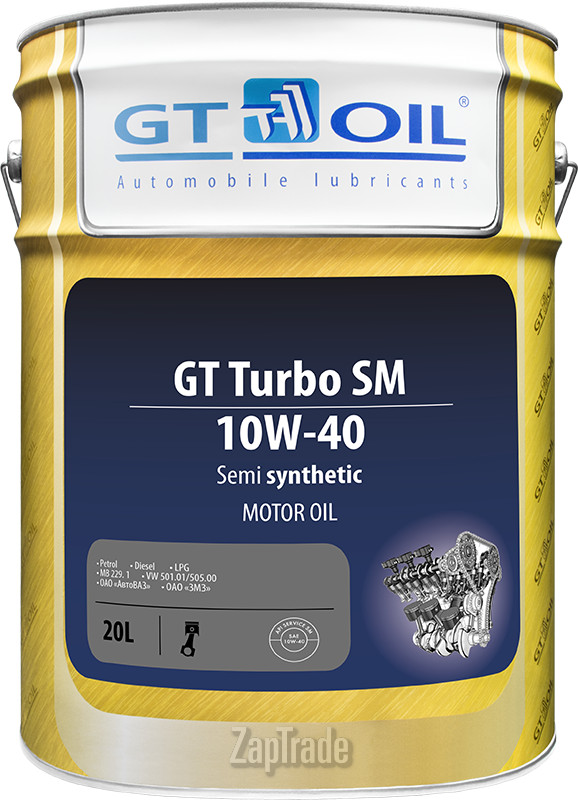 ������ �������� ����� Gt oil GT Turbo SM ����������������� | ������� 8809059407332