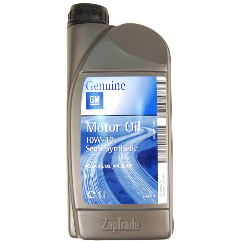 ������ �������� ����� General motors Semi Synthetic ����������������� | ������� 93165213