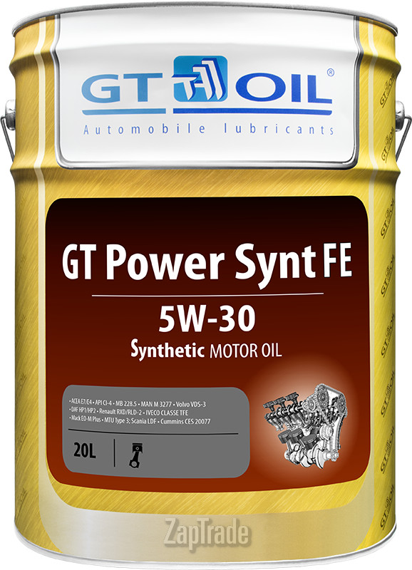 ������ �������� ����� Gt oil GT Power Synt FE ������������� | ������� 8809059408025