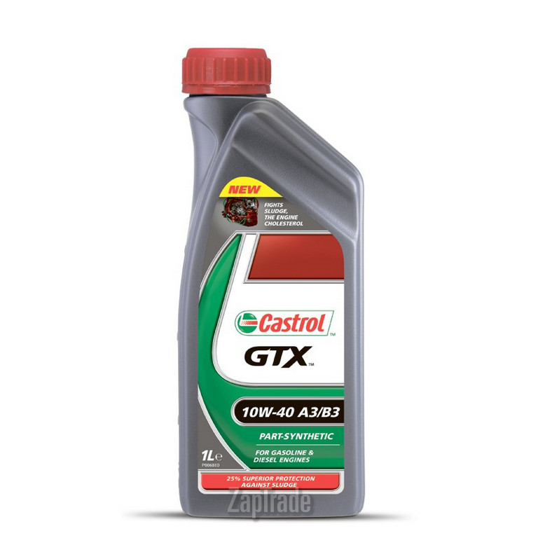 Моторное масло Castrol GTX A3/B3 Полусинтетическое