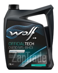 ������ �������� ����� Wolf OFFICIALTECH 0W30 MS-BHDI ������������� | ������� 8323591