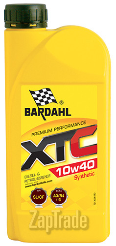 Моторное масло Bardahl XTC Полусинтетическое