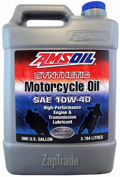 Моторное масло Amsoil Synthetic Motorcycle Oil Синтетическое