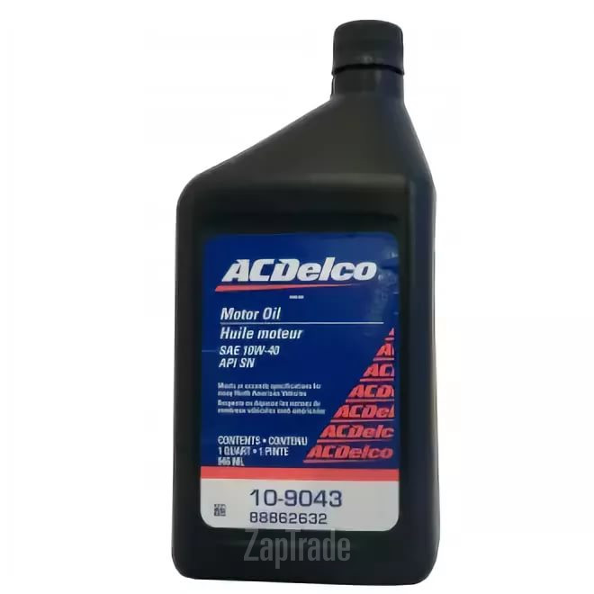 Моторное масло Ac delco Motor Oil SAE 10W-40 Полусинтетическое