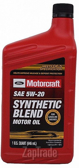 ������ �������� ����� Ford Motorcraft Premium Synthetic Blend 5W-20 ����������������� | ������� XO-5W20-QSP