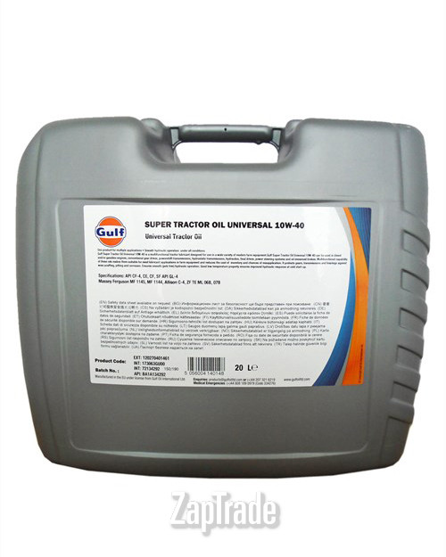 ������ �������� ����� Gulf Super Tractor Oil Universal ����������� | ������� 5056004140148