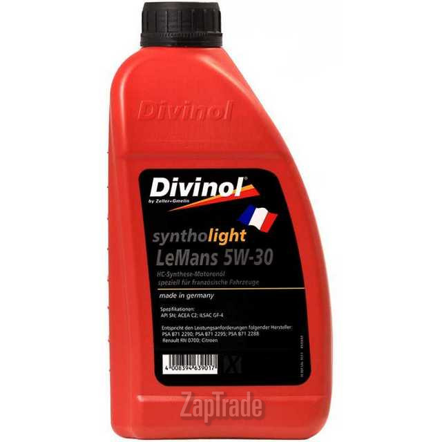 ������ �������� ����� Divinol Syntholight LeMans 5W-30 ������������� | ������� 4970LM-C069