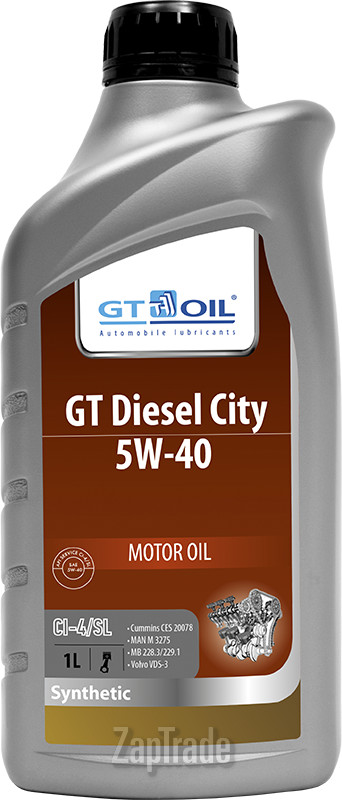������ �������� ����� Gt oil GT Diesel City ������������� | ������� 8809059408261
