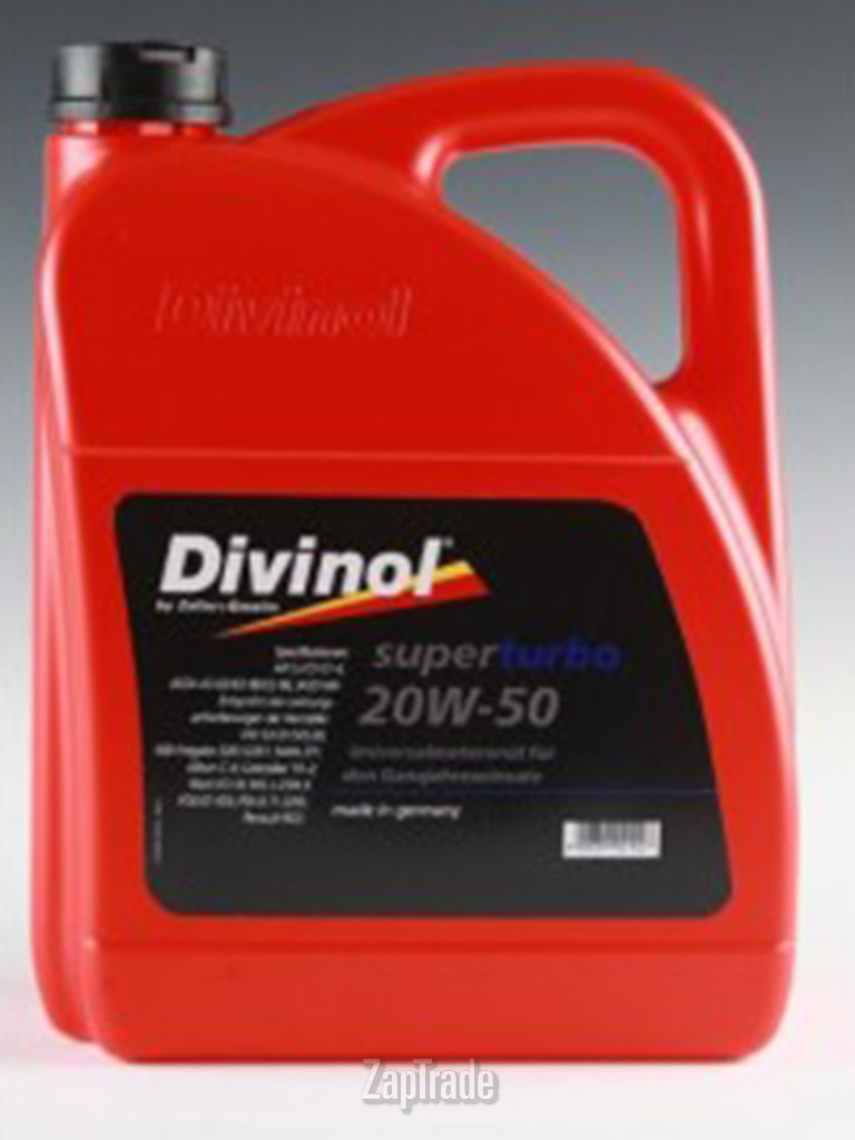 ������ �������� ����� Divinol Super Turbo 20W-50 ����������� | ������� 49632-K007