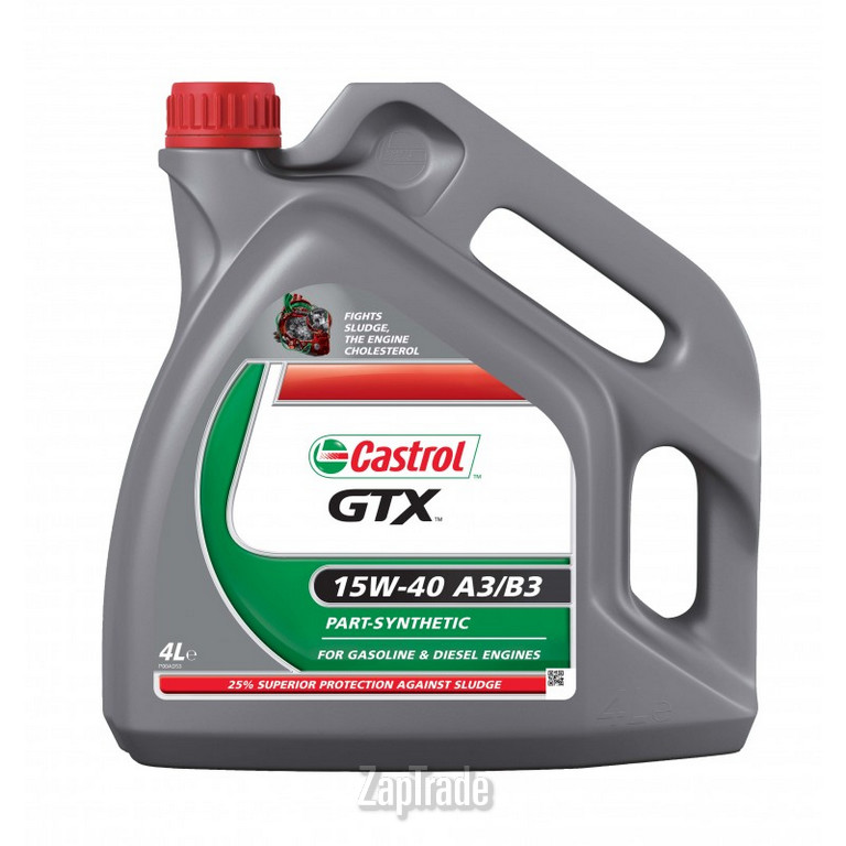 Моторное масло Castrol GTX Минеральное