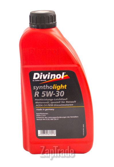 ������ �������� ����� Divinol Syntholight R 5W-30 ������������� | ������� 49350-C069