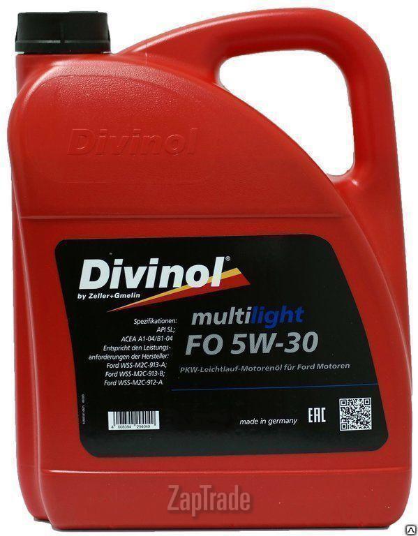 ������ �������� ����� Divinol Multilight FO 5W-30 ������������� | ������� 49200-K004