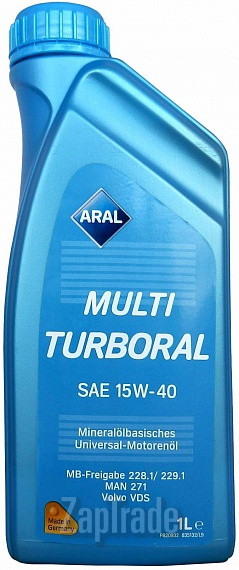 Моторное масло Aral MultiTurboral Минеральное