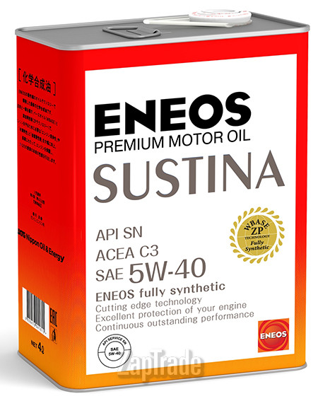 ������ �������� ����� Eneos FINE MOTOR OIL ������������� | ������� 4943589134710