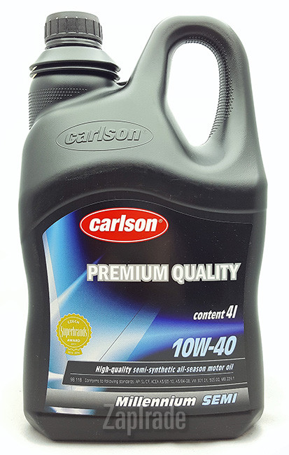 ������ �������� ����� Carlson oil MILLENIUM SEMI ����������������� | ������� 98118
