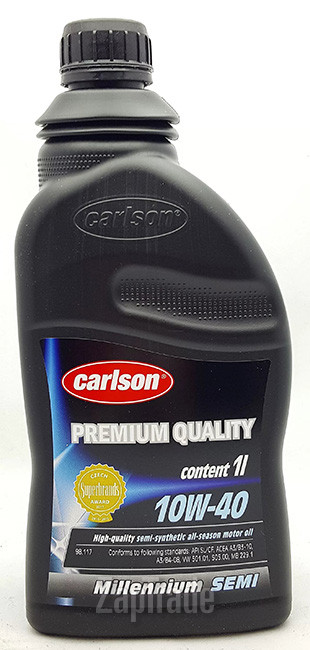 ������ �������� ����� Carlson oil MILLENIUM SEMI ����������������� | ������� 98117