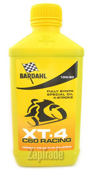 Моторное масло Bardahl XT4 C60 RACING MOTO Синтетическое