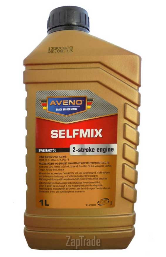 Моторное масло Aveno Selfmix 2-Stroke Engine Минеральное