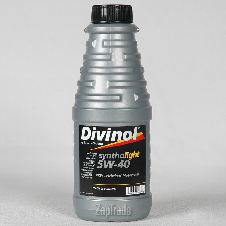 ������ �������� ����� Divinol Syntholight 5W-40 ������������� | ������� 49520-C069