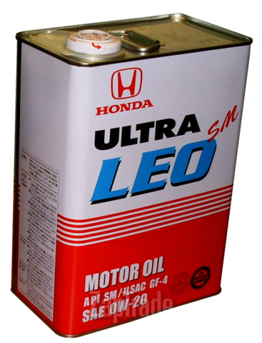 ������ �������� ����� Honda Ultra LEO 0W-20 SM ������������� | ������� 08211-99904