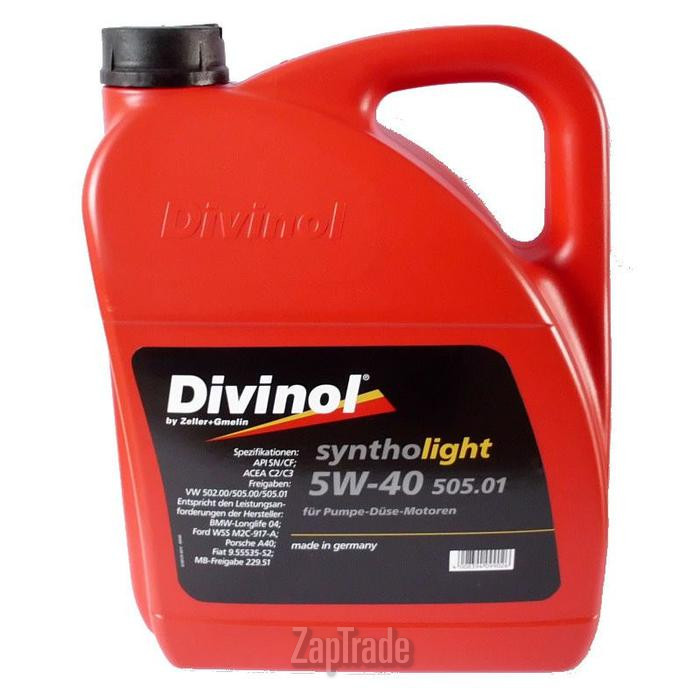 ������ �������� ����� Divinol Syntholight 505.01 SAE 5W-40 ������������� | ������� 49540-K004