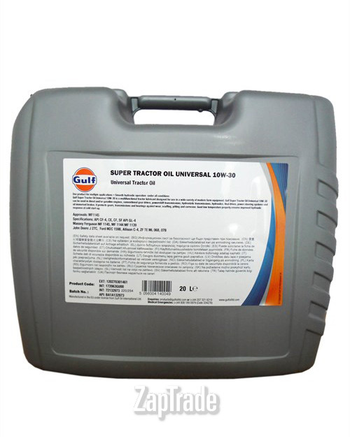 ������ �������� ����� Gulf Super Tractor Oil Universal ����������� | ������� 5056004140049