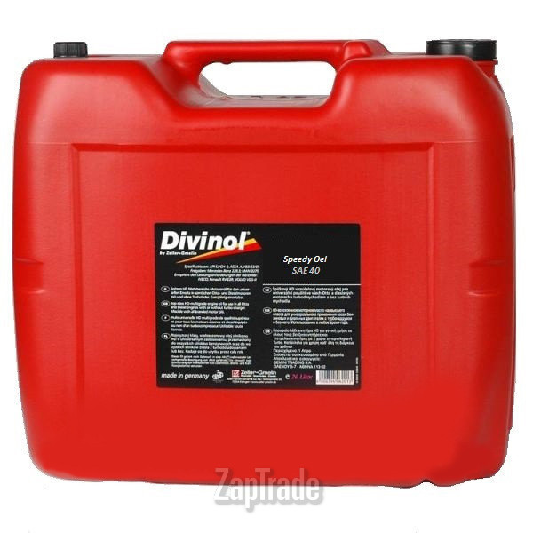 ������ �������� ����� Divinol Speedy Oel SAE 40  | ������� 4814SP-K030