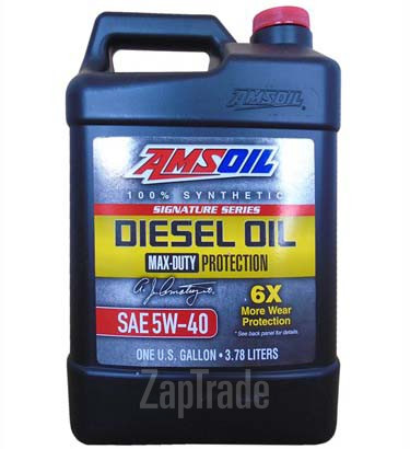 Моторное масло Amsoil Signature Series Max-Duty Synthetic Diesel Oil Синтетическое