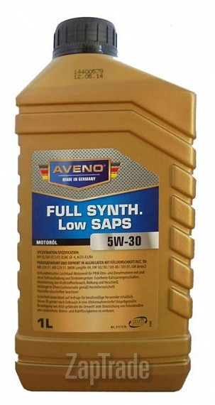Моторное масло Aveno FS Low SAPS Синтетическое
