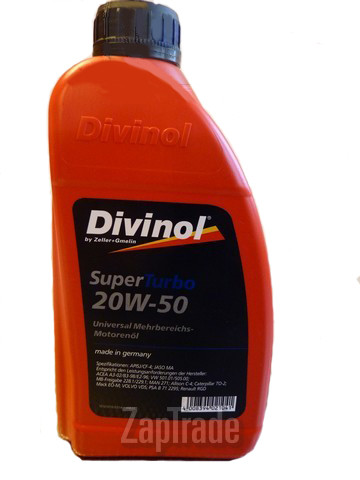 ������ �������� ����� Divinol Super Turbo 20W-50 ����������� | ������� 49632-C069