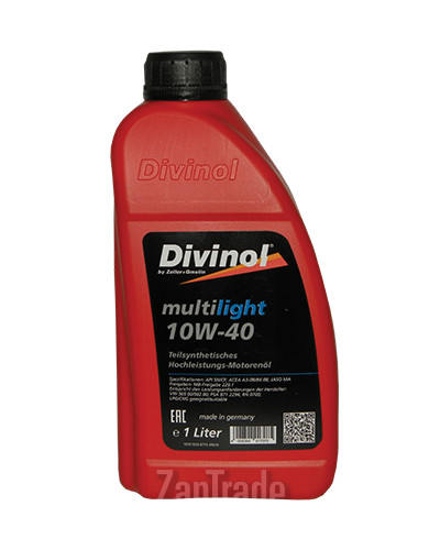������ �������� ����� Divinol Multilight 10W-40 ����������������� | ������� 49610-C069