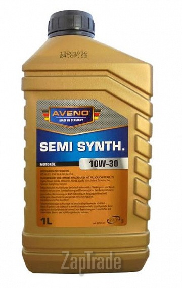 Моторное масло Aveno Semi Synth. Полусинтетическое