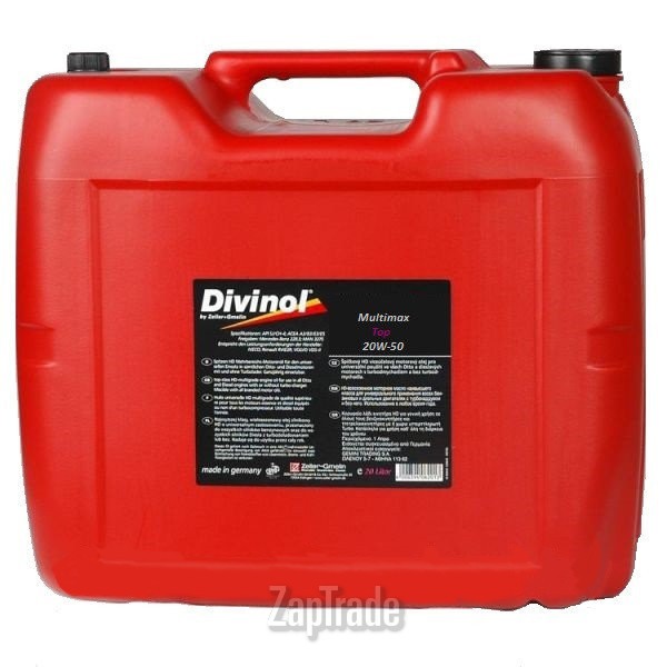 ������ �������� ����� Divinol Multimax Top 20W50 ����������������� | ������� 49760-K030