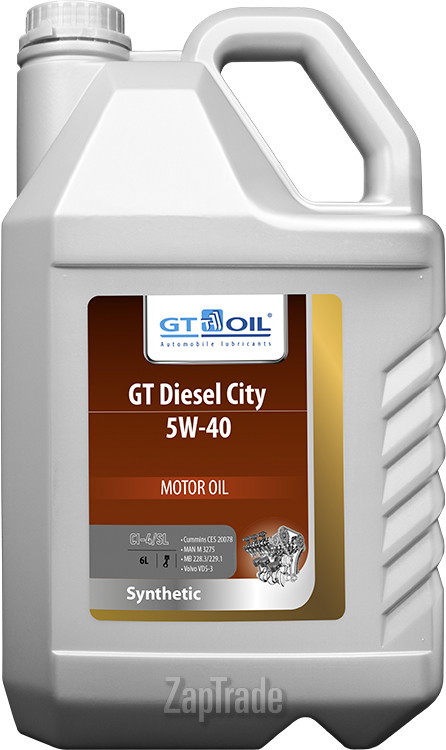 ������ �������� ����� Gt oil GT Diesel City ������������� | ������� 8809059408278