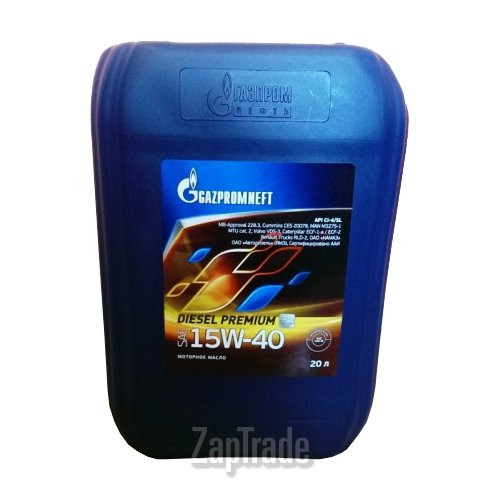 ������ �������� ����� Gazpromneft Diesel Premium 15W-40 ����������� | ������� 4650063110121