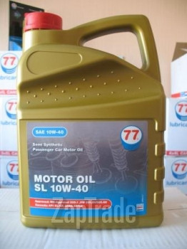 Купить моторное масло 77lubricants Motor oil SL SAE 10w-40 Полусинтетическое | Артикул 4206-4