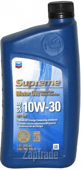 ������ �������� ����� Chevron Supreme Motor Oil 10W-30 ����������������� | ������� 220155719