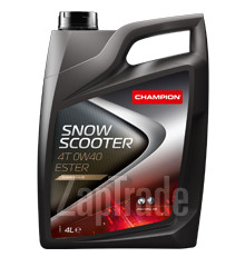 ������ �������� ����� Champion oil SNOW SCOOTER 4T 0W40 ESTER ������������� | ������� 8219054
