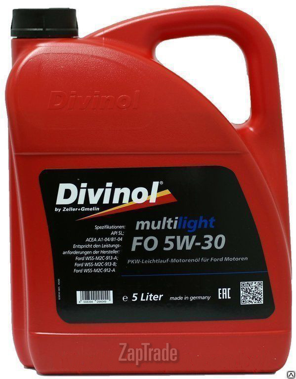 ������ �������� ����� Divinol Multilight FO 5W-30 ������������� | ������� 49200-K007