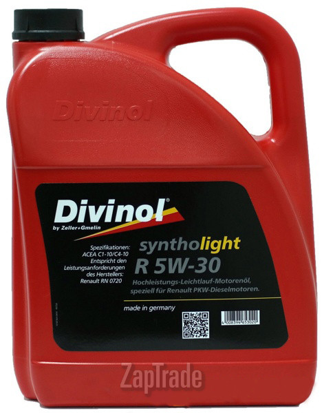 ������ �������� ����� Divinol Syntholight R 5W-30 ������������� | ������� 49350-K007