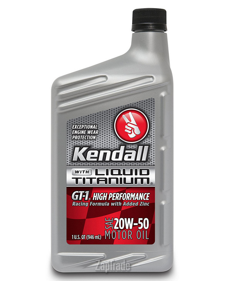 ������ �������� ����� Kendall GT-1 High Performance SAE 20W-50 ������������� | ������� 075731072671