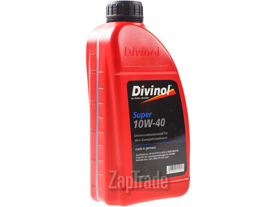 ������ �������� ����� Divinol Super 10W40 ����������������� | ������� 49625-C069