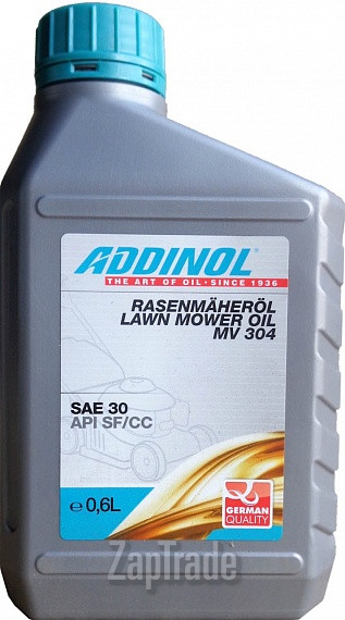 Моторное масло Addinol Rasenmaherol MV 304 Минеральное
