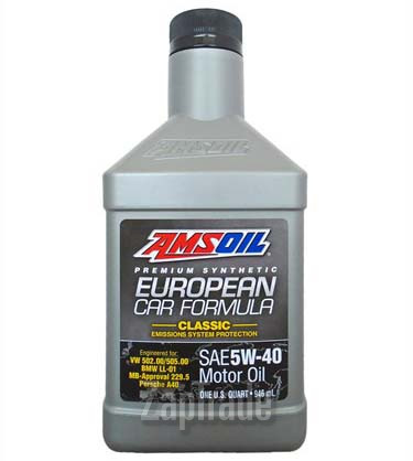 Моторное масло Amsoil European Car Formula Full-SAPS Synthetic Motor Oil Синтетическое