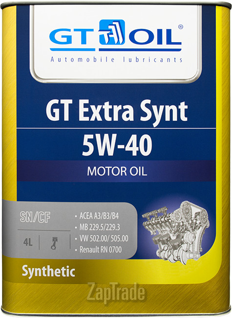 ������ �������� ����� Gt oil GT Extra Synt ������������� | ������� 8809059407417