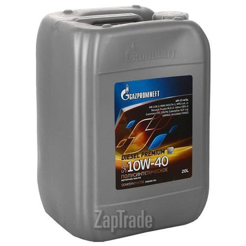 ������ �������� ����� Gazpromneft Diesel Premium 10W-40 ����������������� | ������� 4650063110053