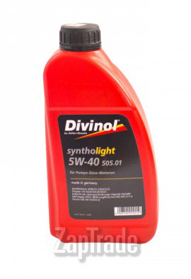 ������ �������� ����� Divinol Syntholight 505.01 SAE 5W-40 ������������� | ������� 49540-C069