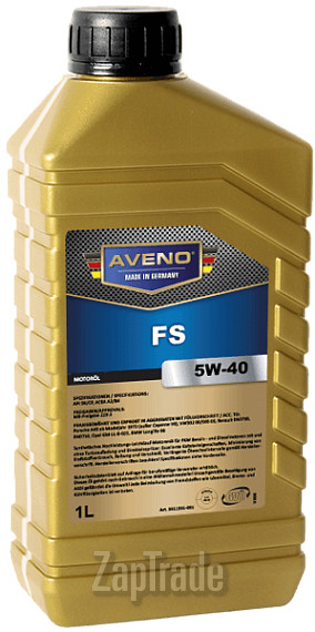 Моторное масло Aveno FS Синтетическое