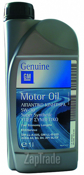 ������ �������� ����� General motors GM Motor Oil Super Synthetic ������������� | ������� 1942039