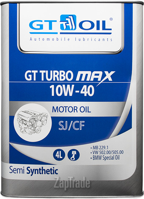 ������ �������� ����� Gt oil GT Turbo MAX ����������������� | ������� 8809059408636